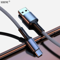 สาย USB Type A ถึง C สำหรับ Samsung Galaxy S10 S20 S21 Xiaomi mi Redmi USBC ยาว 1m 2m 3m สั้น 25cm 5