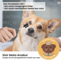 Sisir Tear Stain Belekan Anjing Kucing Bichon Poodle Hsih Tzu Terlaris