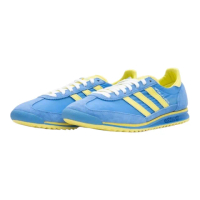 【adidas 愛迪達】Sporty & Rich x W Adidas SL 72 OG 聯名款 藍黃 JH6701(休閒鞋 女鞋)