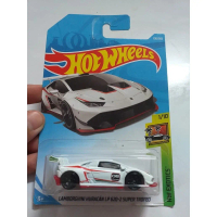 HOT WHEELS LAMBORGHINI HURACAN LP 620-2 SUPER TROFEO PUTIH