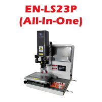 ZJMY SeparatedEN-LS23P OLED LCD circuit ITO Conductive Coating Restore Pulsed Laser Welder with EN-580 4C flex cable machine