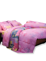 ชุดผ้าปูที่นอน 5 ฟุต 5 ชิ้น (ควินไซซ์) 100% Cotton Silk Shine C991