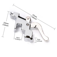 4Pcs/Lot Sewing Machine Snap-On Presser Foot Holder Compatible with Singer, Brother, Janome, Low Shank Sewing Machine