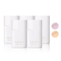 【media 媚點】柔焦美顏UV妝前乳30ml/SPF50+(5入組)