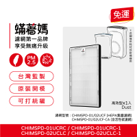 【著媽】HEPA濾網(適用 3M 超濾淨 02UCLC CHIMSPD-01UCRC-1 空氣清淨機CHIMSPD-01/02UCF-CA 濾網)
