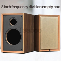 8 Inch Two-Way Labyrinth Speaker Empty Box Home Speaker Bookshelf Speaker DIY Hifi Audio Wooden Handmade Box Home Speaker House