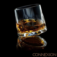 Ocean Connexion 旋轉威杯 威士忌杯 造型玻璃杯 305ml 金益合Drinkeat