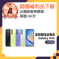 SAMSUNG 三星 A級福利品 Galaxy A34 5G(6GB/128GB)