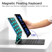 For Apple Magic Keyboard Case For iPad Air 4 Air 5 iPad Pro 11 2022-2018 for iPad Pro 12 9 12.9 M2 2022 Magic Keyboard Case