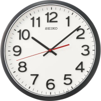【SEIKO 精工】精工 經典簡約 滑動式秒針 靜音 時鐘 掛鐘SK048(QXA750K)