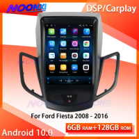 Android 10.0 Car Radio For Ford Fiesta Escosport 2009-2016 GPS Navigation Multimedia Receiver Player Bluetooth Wireless Carplay