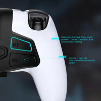 PS5 Controller Paddles with Back Button Attachement, Playstation 5 Pro Elite Dualsense Edge Controller Accessories