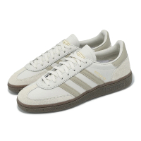 【adidas 愛迪達】休閒鞋 Handball Spezial W 女鞋 男鞋 德訓鞋 復古 燕麥灰 愛迪達(JI2644)