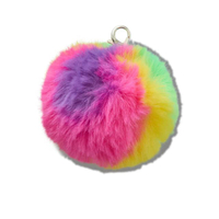 ตัวติดรองเท้า Jibbitz Rainbow Puff Shoes Charm หลากสี - CR024AC888ERTH