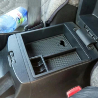 For Toyota Hilux Vigo Fortuner Innova 2004 - 2014 Car Armrest Storage Box Accessories