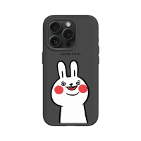 【RHINOSHIELD 犀牛盾】iPhone 13 mini/Pro/Max SolidSuit背蓋手機殼/傻笑(懶散兔與啾先生)