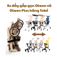 Xe đẩy gấp gọn đảo chiều cho bé Olwen và Olwen Plus hãng Tobé