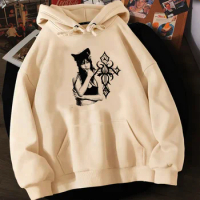 Y2k Tops hoodies women Winter anime long sleeve top streetwear tracksuit female Winter sweater