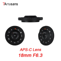 7Artisans 18mm F6.3 APS-C Ultra-Thin Prime Compact Mirrorless Cameras Lens for Canon EOS-M M1 M2 M3 M5 M6 M10 M100 M5