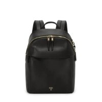 【TUMI】Voyageur Holland 簡約時尚 14 吋筆電皮革後背包(TUMI 官方旗艦店)