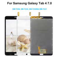 7'' For Samsung Galaxy Tab 4 T230 T231 Wifi SM-T230 3G SM-T231 LCD Display and Touch Screen Digitizer Glass Assembly