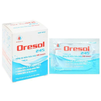 Oresol 245 DMC phòng và trị mất điện giải và nước trong tiêu chảy cấp