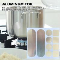 10Pcs/Set Repair Pot Patches Sticker Stop Leak Mend Resistant Pot Metal Fix Aluminium F8A1