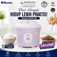 MIYAKO MAGIC COM RICE COOKER MCM 509 / MCM509 / MCM-509 [Garansi Resmi] 002 Pink