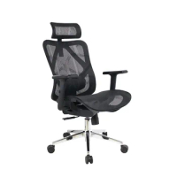 Ergonomic Mobile Office Chair Mesh Cloth Steel Leg Swivel Black Computer Office Chair Study Silla Gaming Office Furniture