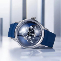 OBLVLO Three Body Concept Automatic Mechanical Men Watch Creative Ball Needle Watch Luminous Sapphire Glass Waterpoor Watch