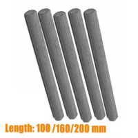 1pc Ferrite Rod Magnetic Welding Anti-Interference Ferrite Mandrel With Length 100/160/200mm For Building Antenna Core Connector
