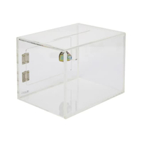 กล่องอะคริลิคใส 15 x 20 x 15 ซม. JW CBX-S