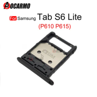 For Samsung Galaxy Tab S6 Lite P610 P615 MicroSD Nano Sim Card Tray Slot Holder Replacement Parts
