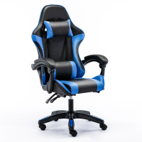 LZD  Gaming Chair Reclinable Game Computer Chair Home Office Executive Chair Seat of Racing Car Recliner Chair 7008 Black and Blue