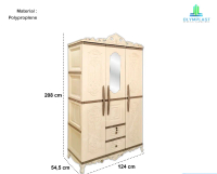 Lemari Olymplast Otc 3P Classic