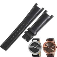 WENTULA watchbands for GUCCI calf-leather band cow leather Genuine Leather leather strap watch band