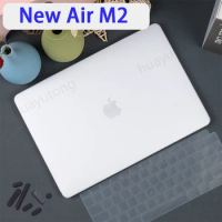 Case For MacBook 2022 Air M2 A2681 Pro 14 inch 16 M1 Pro/ M1 Pro Max A2442 A2485 Plastic Transparent Hard Case Shell Cover