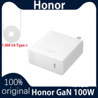 Original Honor GaN 100W Charger Super Fast Source Adapter White For magicbook 16 Pro 14 Support Laptop mobile phone
