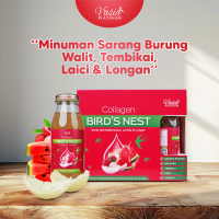 V'ASIA COLLAGEN BIRD'S NEST WITH WATERMELON, LYCHEE & LONGAN Minuman