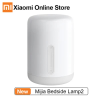 Xiaomi Mijia Bedside Lamp 2 Light WiFi/Bluetooth LED Light Works with Apple HomeKit Smart Indoor Night Light