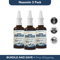 (gfjFHYTGbg) Nasomin Nasal Iodine – Nasal Cleanse– Neutralize Nose - Iodine + Fulvic Acid Blend -100