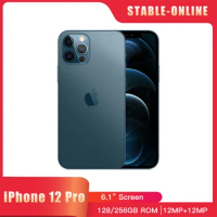Apple iPhone 12 Pro 5G LTE Mobile Phone 6.1'' 128/256GB IOS A14 Bionic Hexa Core Triple 12MP Cellphone