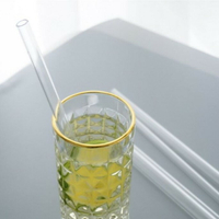 環保玻璃吸管 平口吸管 (細/粗)