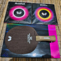 PAKET BATS TENIS MEJA BUTTERFLY HADRAW VR PLUS ROZENA ORIGINAL