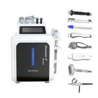 8 In 1 Hydro FacialDeep Cleaning BIO Microcurrent Face Lift Skin Tightening Treatment Spa Beauty Machine