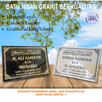 BATU NISAN PRASASTI MAKAM GRANIT BERKUALITAS