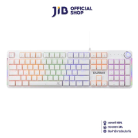 KEYBOARD (คีย์บอร์ด) NUBWO X800 DURINN (WHITE) (BLUE SWITCH - MINI RGB EN/TH)