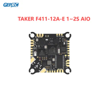 GEPRC TAKER F411-12A-E 1~2S AIO 1-2S Blackbox 12A ESC Transmitter Flight Control System RC FPV Racing Drone for 1.2-2inch Whoop