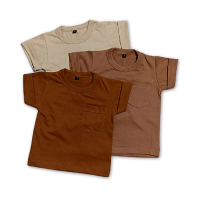 Kaos anak polos tebal cotton combed 20s unisex Fashion