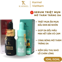Bộ Serum Detox Acnes, Treatment Bright - Xoá Mụn Căng Bóng Trắng Da Mờ Thâm Nám loại bỏ da sần vỏ ca